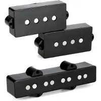 Fender Yosemite P/J Set Black Basupptagning