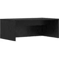 vidaXL Väggmonterat skrivbord Svart Ek 80 x 45 x 30 cm Konstruerat trä