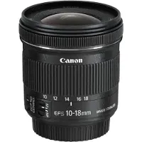 Canon EF-S 10-18mm 4.5-5.6 IS STM | svart