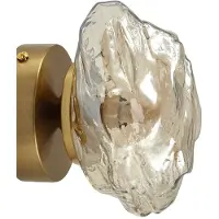 LINDBY Vägglampa , Piatra, dimbara, Transparent, Vardagsrum, Glas, Modern