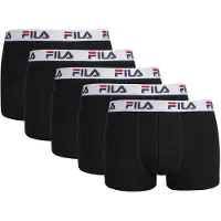 FILA Boxershorts röd / svart / vit