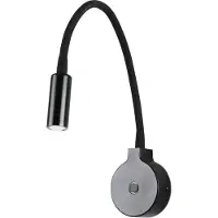 Faro LED vägglampa Pixie, Svart, Sovrum, Metall, Modern, LED-vägglampa, vägglampa inomhus