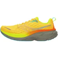 Saucony Hurricane 25 Shoes Yellow Gray SS26, Size 42,5 - EUR