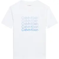 Calvin Klein Jeans Stacked Logo T-shirt Med Korta ärmar