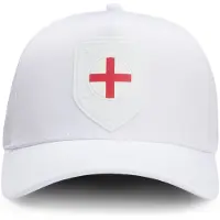 BOSS Logo cap in lustrous twill with country-flag badge