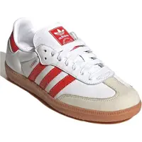 Adidas Originals Samba OG - Vit/Röd/Vit, storlek 36