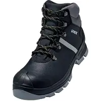 Uvex 2 construction 6510143 Säkerhetsstövlar S3 Svart, Grå 1 par