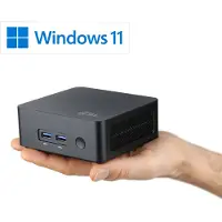 CSL-Computer HTPC Narrow Box Black 4K Intel N N100 3400 GHz 8 GB RAM 500 GB SSD Intel Intel UHD-grafik Intel 92962