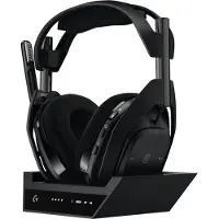 Logitech G Astro A50 X - Headset - fullstorlek - Bluetooth / LIGHTSPEED - trådlös - svart