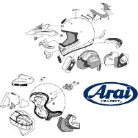 Arai Vx-pro/tx Dry Cool Innerfoder