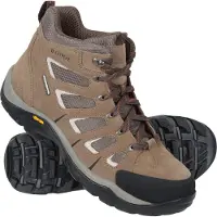 Mountain Warehouse Mens Field Extreme Suede Wide Vandringskängor (Brun)