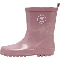 Hummel Gummistövlar - Gummistövel Glitter Jr - Black Iris - - 22 - Gummistövlar
