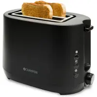 Champion Champion: Brödrost 2 skivor 750W BR300 Mattsvart