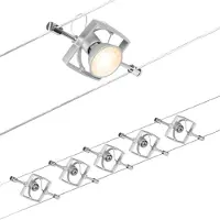 Paulmann Wire Systems 94430 Komplett vajersystem GU5.3 Krom (matt)