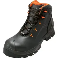 Uvex 2 MACSOLE 6523240 ESD Säkerhetsstövlar S3 Skostorlek (EU): 40 Svart, Orange 1 par