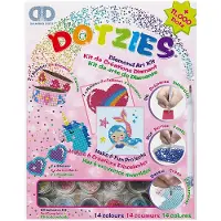 Diamond Dotz Diamond Art Kit, Children''s craft kit, Multifärg, 6 styck