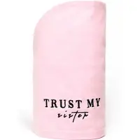 Trust My Sister bomulls hårhandduk