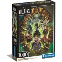 Clementoni Disney CB HQC Disney Villains 1000pcs