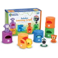 Learning Resources Lrande resurser Peekaboo Learning Jungle Toddler 10 stycken i ldrarna 18 mnader+ Lrande leksaker baby leksaker utbildning leksaker fidget lek