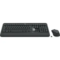 Logitech MK540 Advanced - Sats med tangentbord och mus - trådlös - 2.4 GHz - fransk