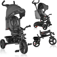 Lionelo - Tricycle Haari Stone Grey