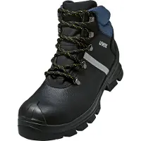 Uvex 2 construction 6512336 Säkerhetsstövlar S3 Skostorlek (EU): 36 Svart, Blå 1 par