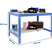 Simonwork (bancos De Trabajo) Bt0 Arbetsbänk 842x910x760 Mm