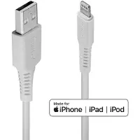 Lindy USB-kabel USB 2.0 USB-A kontakt, Apple Lightning kontakt 1.00 m Vit 31326