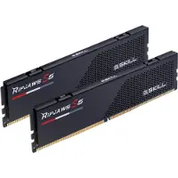 G.Skill Ripjaws S5 - DDR5 - sats - 32 GB: 2 x 16 GB - DIMM 288-pin låg - 6000 MHz / PC5-48000 - CL30 - 1.35 V - ej buffrad - icke ECC - mattsvart