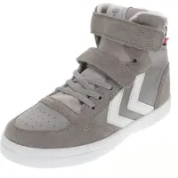 Hummel Kängor - Slimmer Stadil Leather High Jr. - Alloy - - 32 - Kängor