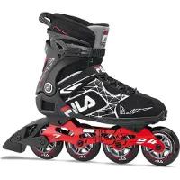 FILA Rullskridskor - Legacy Pro 84 - Svart/Röd - Inlines - - 40 - Rullskridskor