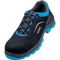 Uvex 2 xenova 9557842 ESD Säkerhetsskor S2 Skostorlek (EU): 42 Svart, Blå 1 par