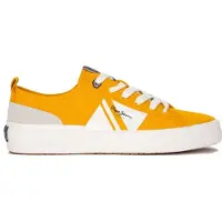 Pepe Jeans Allen Falg Herrskor Gula Låga Snörskor 44 Awe orange