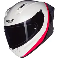 Nolan N60-6 Sport Specialmålning integralhjälm Vit/Svart/Röd M Unisex hvid