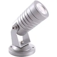 Deko-light Mini II CW LED-utomhusbelysning tak LED LED fast installerad 3 W EEK: G (A - G) Kallvit Silver
