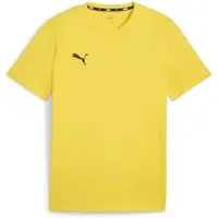 Puma T-shirt Teamgoal Casuals - Gul/Svart, storlek Medium