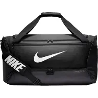 Nike Sportväska Brasilia Duffel - Svart/Vit, storlek One Size