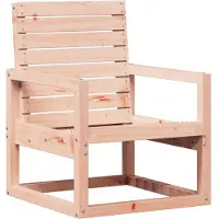 vidaXL Trädgårdsstol 57,5x63x76 cm massiv douglasträ