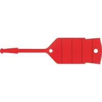 Ks Tools Nyckelring 500.8019 Röd 500 st