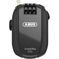 ABUS Combiflex StopOver 65, Vajerlås, Svart