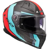 LS2 Ff811 Vector Ii Carbon Grid Fullface-hjälm