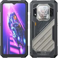 Cubot KINGKONG X, Robust Smartphone 5G, MTK Dimensity 7050, 16GB RAM 256/512GB ROM, 10200mAh batteri, 6.583 FHD+120Hz-skärm, NFC, WiFi 6 16GB +256GB svart