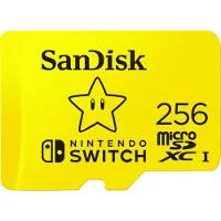 SanDisk Micro Sdxc 256gb Nintendo Minneskort