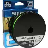 Shimano Fishing Kairiki 8 Flätlina 300 M