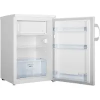 Gorenje RB493PW - Kylskåp med frysfack - bredd: 56 cm - djup: 57.9 cm - höjd: 84.5 cm - 120 liter - Klass D - vit