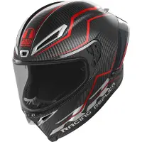 AGV Pista GP RR 2.6 Performante Kolfiber/Röd XL Unisex sort