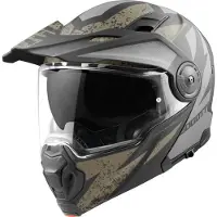 Bogotto FG-102 Safari Glasfiber-enduro flip-up-hjälm