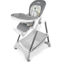 NENO matstol för matning multifunktionell SEDI Grey