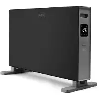 Black & Decker BLACK+DECKER Convector Heater 2000W Digital Black