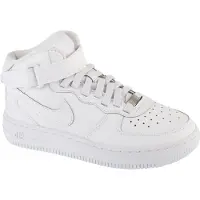 Nike Air Force 1 Mid EasyOn SE GS Triple White Barnsneakers FN1193-111 40